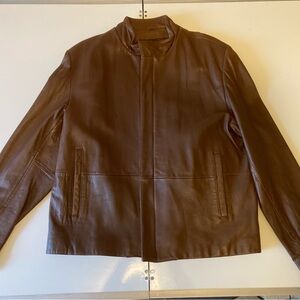 Men’s Large Leather Jacket by Wilson Leather Pelle Studio